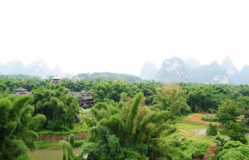 Yangshuo River Valley Resort Hotel Exterior foto